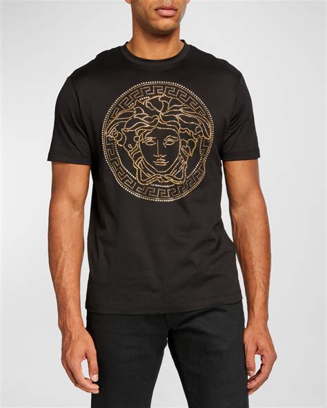 medusa t shirt versace|Versace Medusa t shirt men.